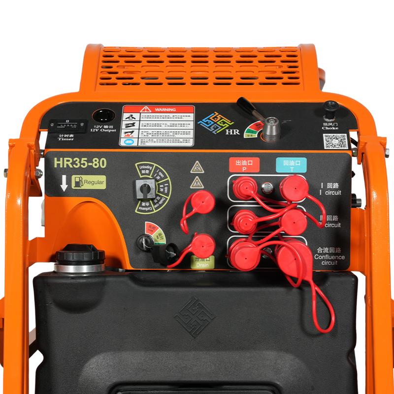 Centralina idraulica portatile da 35 HP di livello industriale (HR35-80P)